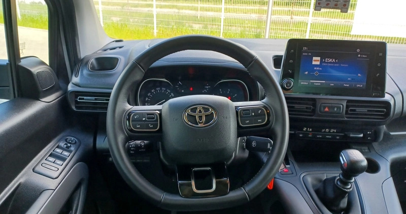Toyota Proace City Verso cena 135900 przebieg: 11793, rok produkcji 2022 z Kleczew małe 596